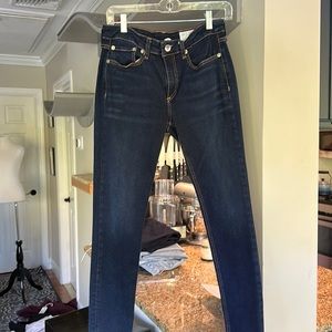 rag & bone Cate Mid-Rise Ankle Skinny Jean in Carmen